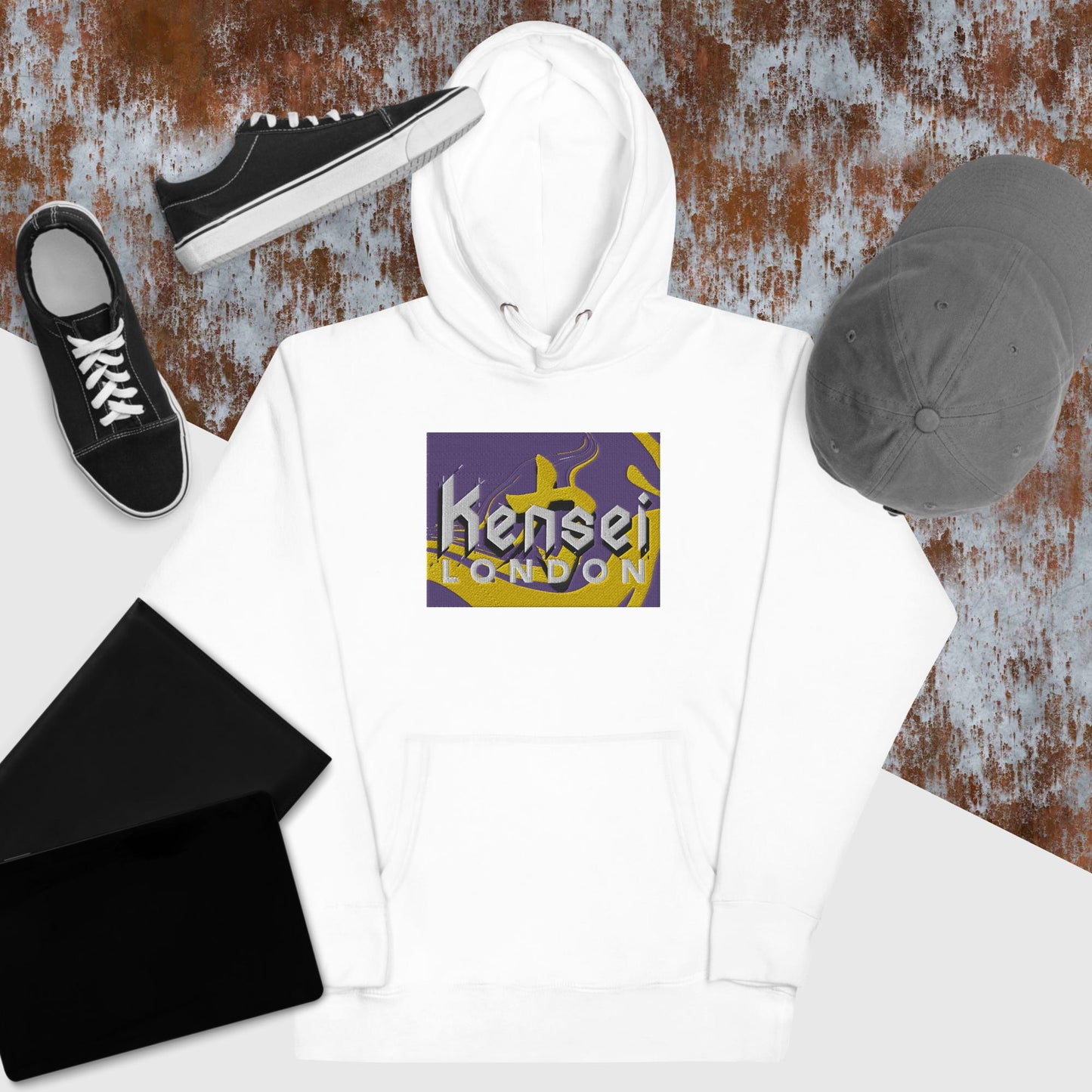 KENSEI LONDON LARGE EMBROIDERED Unisex Hoodie