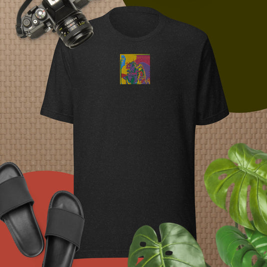 EMBROIDERED REFLECTIONS Unisex t-shirt